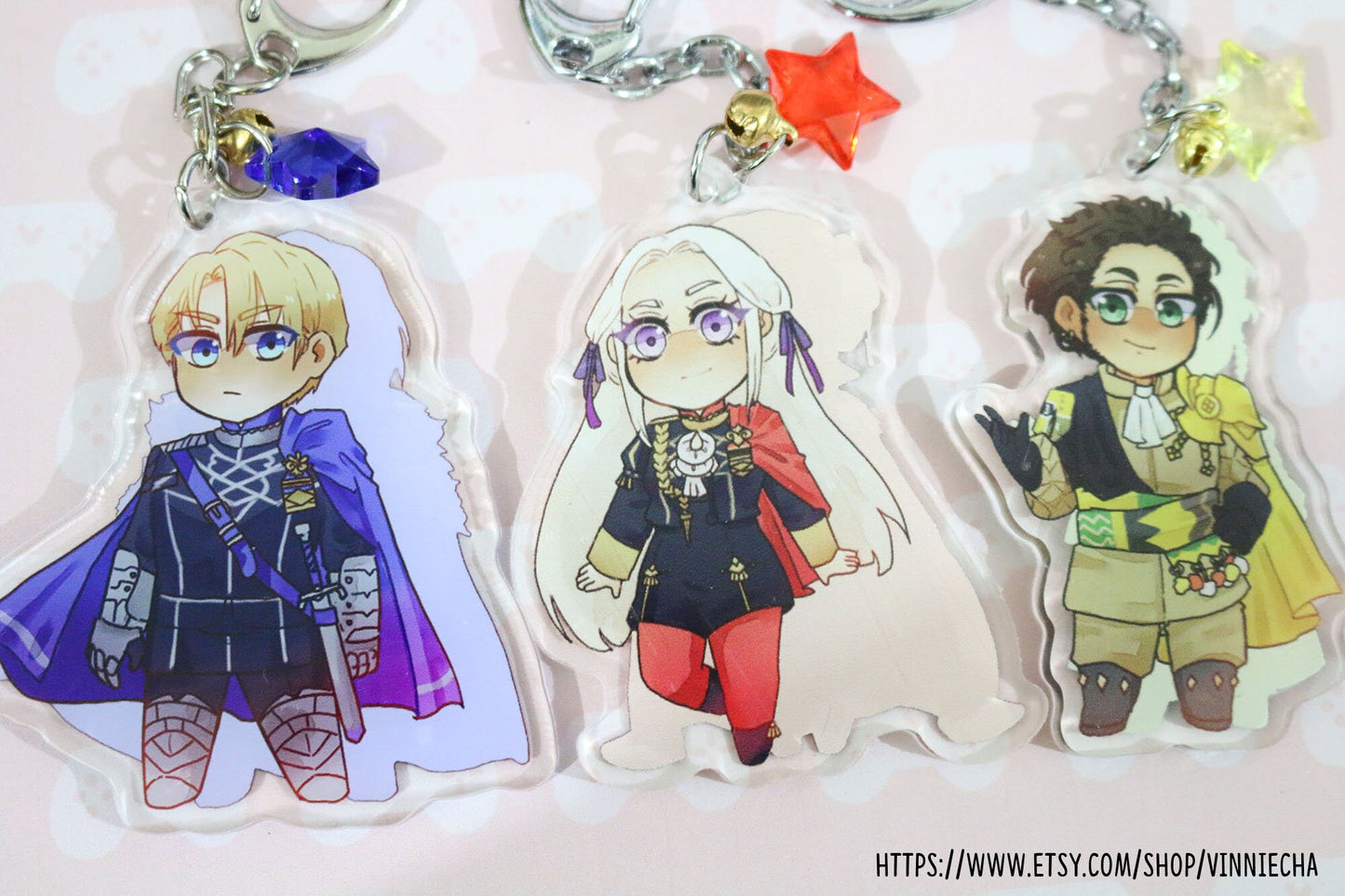 Fire Emblem Three Houses Acrylic Charms