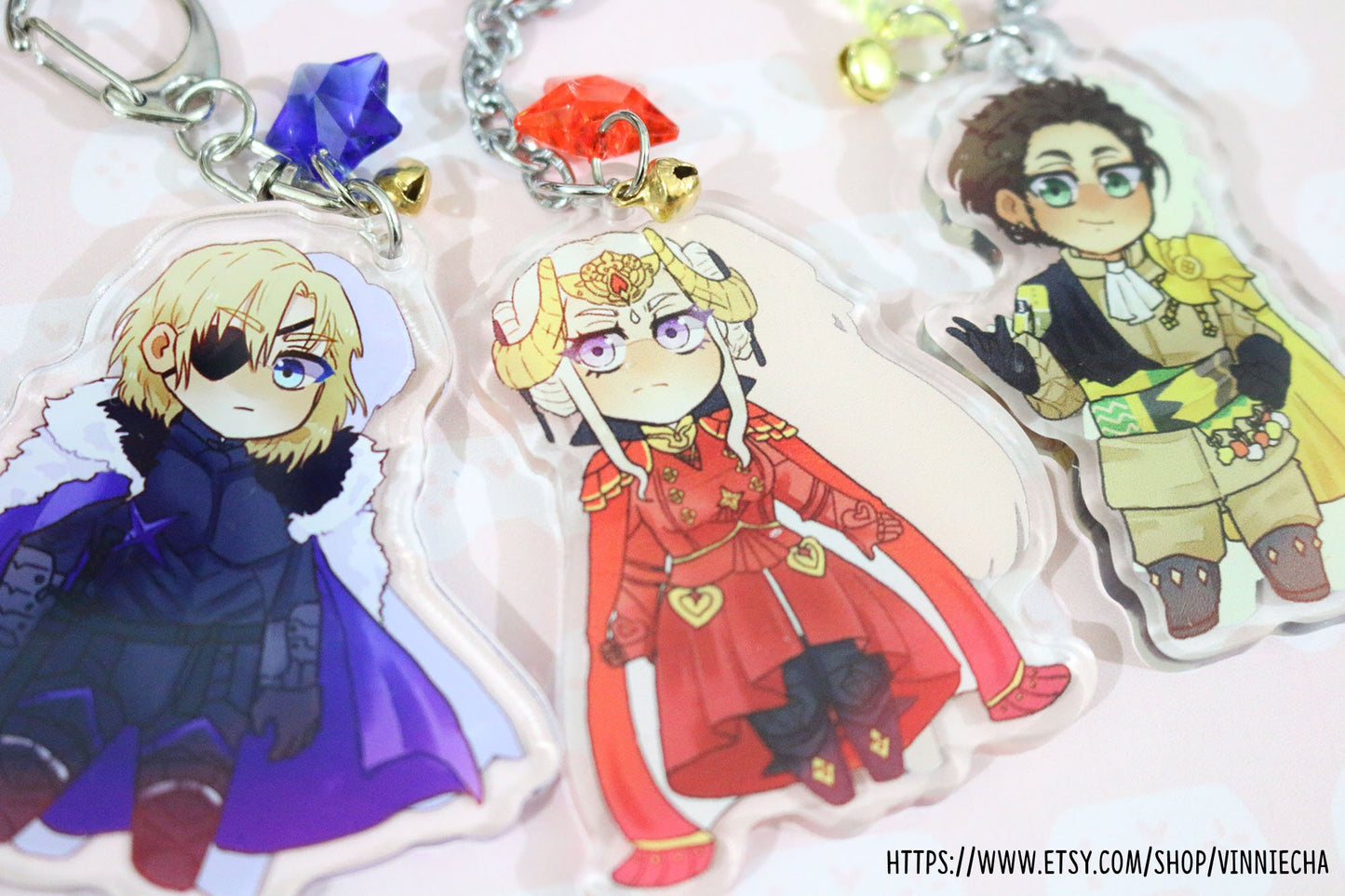 Fire Emblem Three Houses Acrylic Charms