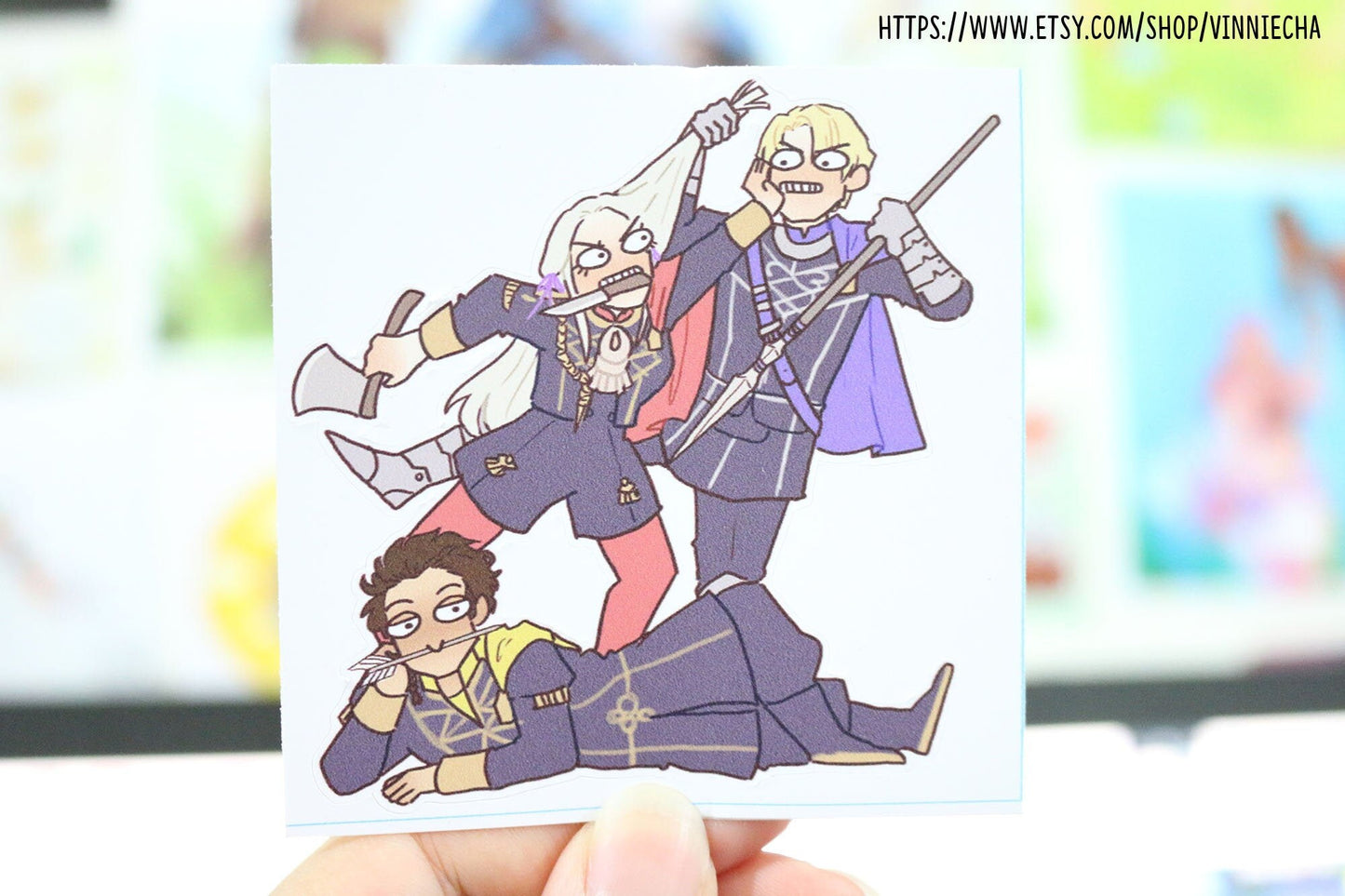 FE3H: House Leaders Vinyl Sticker
