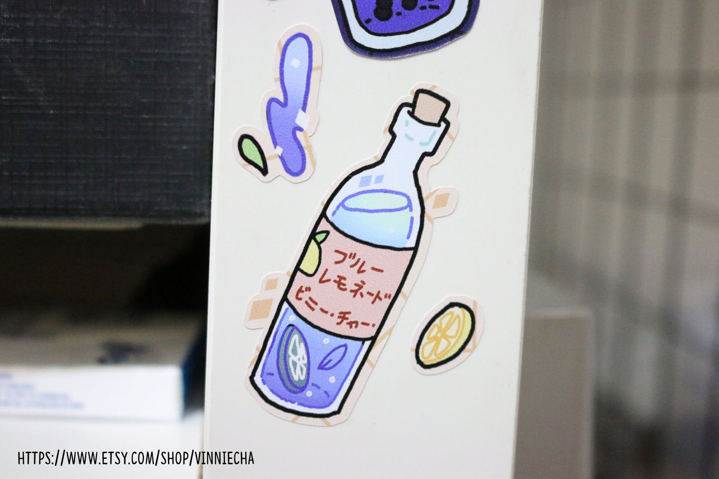 Blue Lemonade A6 Sticker Sheet