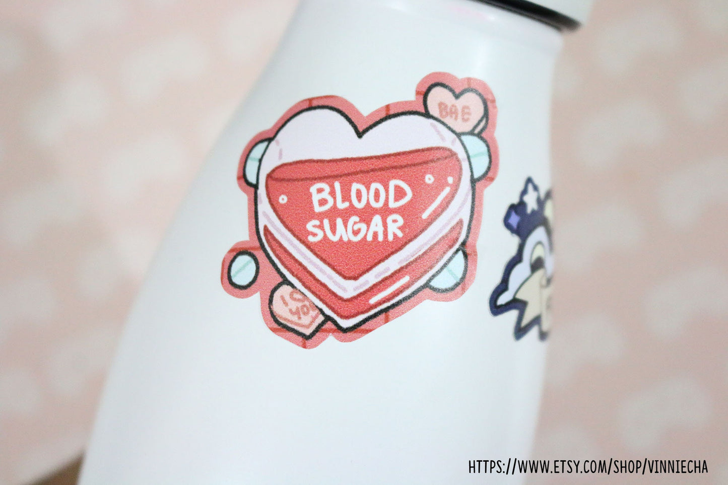 Blood Sugar A6 Sticker Sheet