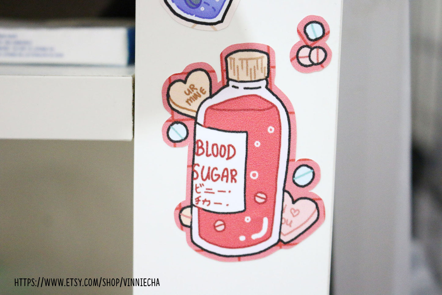 Blood Sugar A6 Sticker Sheet