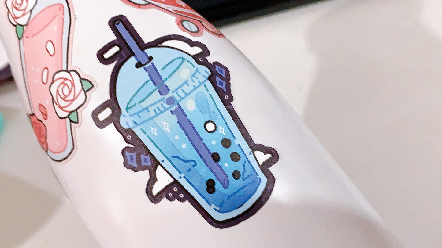Blue Moon A6 Sticker Sheet