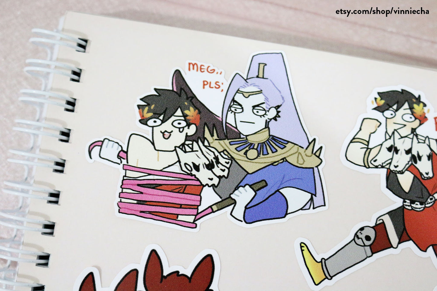 Hades Vinyl Stickers | Set A