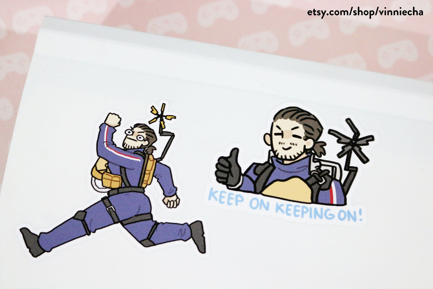 Death Stranding Vinyl Stickers | Set A