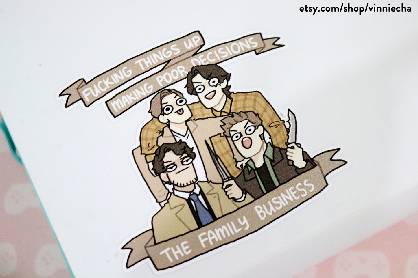 The Family Business 2 Vinyl Stickers