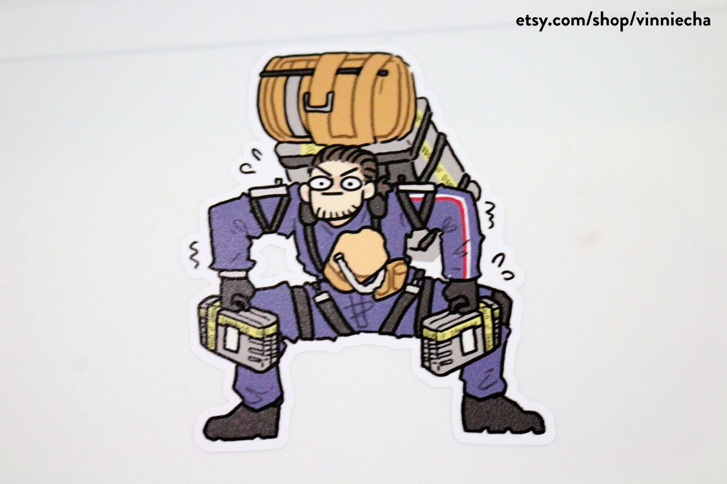 Death Stranding Vinyl Stickers | Set A