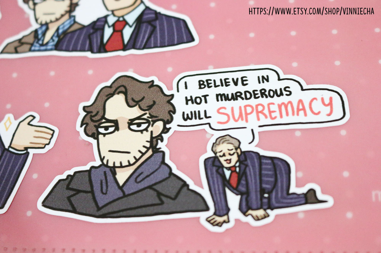 Hannibal Vinyl Stickers | Sticker Set B