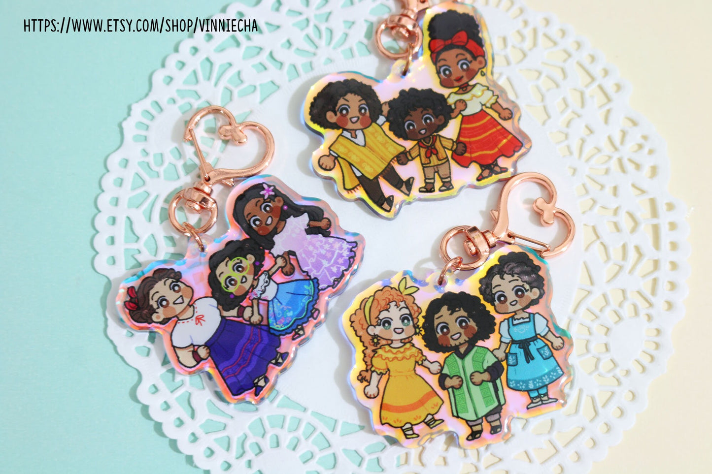 Encanto Rainbow Charms