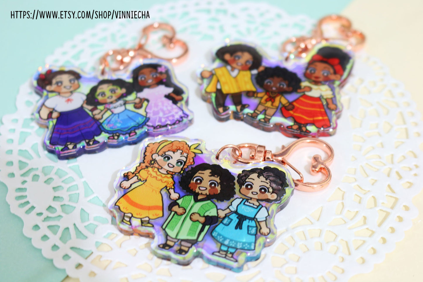 Encanto Rainbow Charms