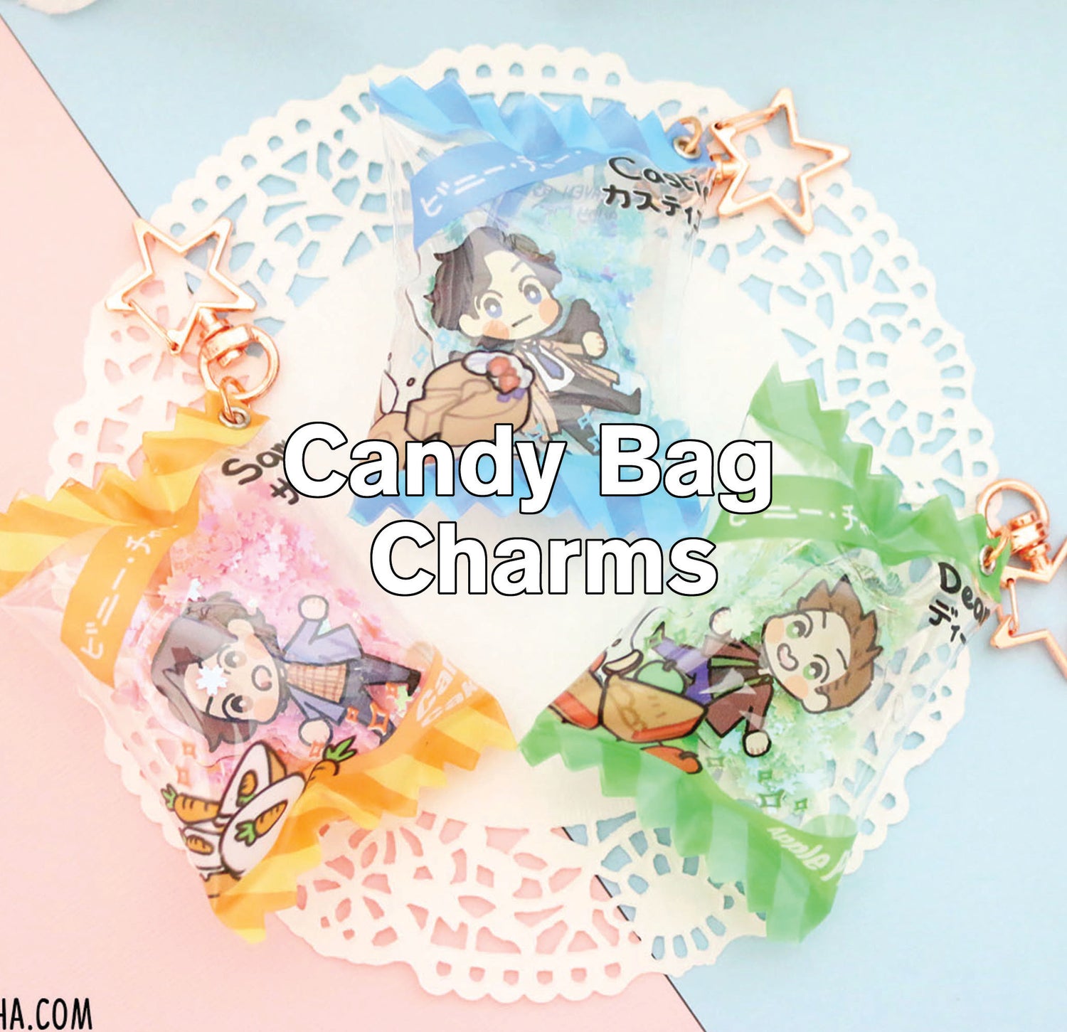 Candy Bag Charms