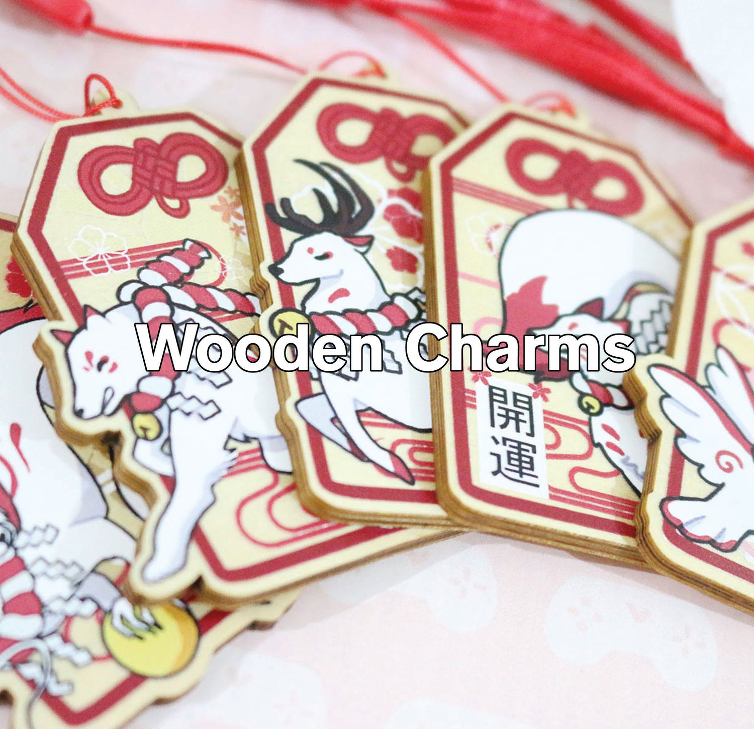 Wooden Charms