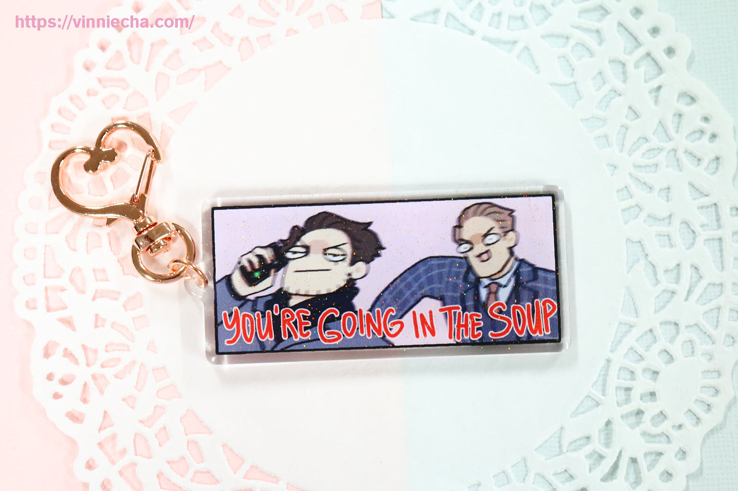 Hannigram | Hannibal Soup Epoxy Acrylic Charm