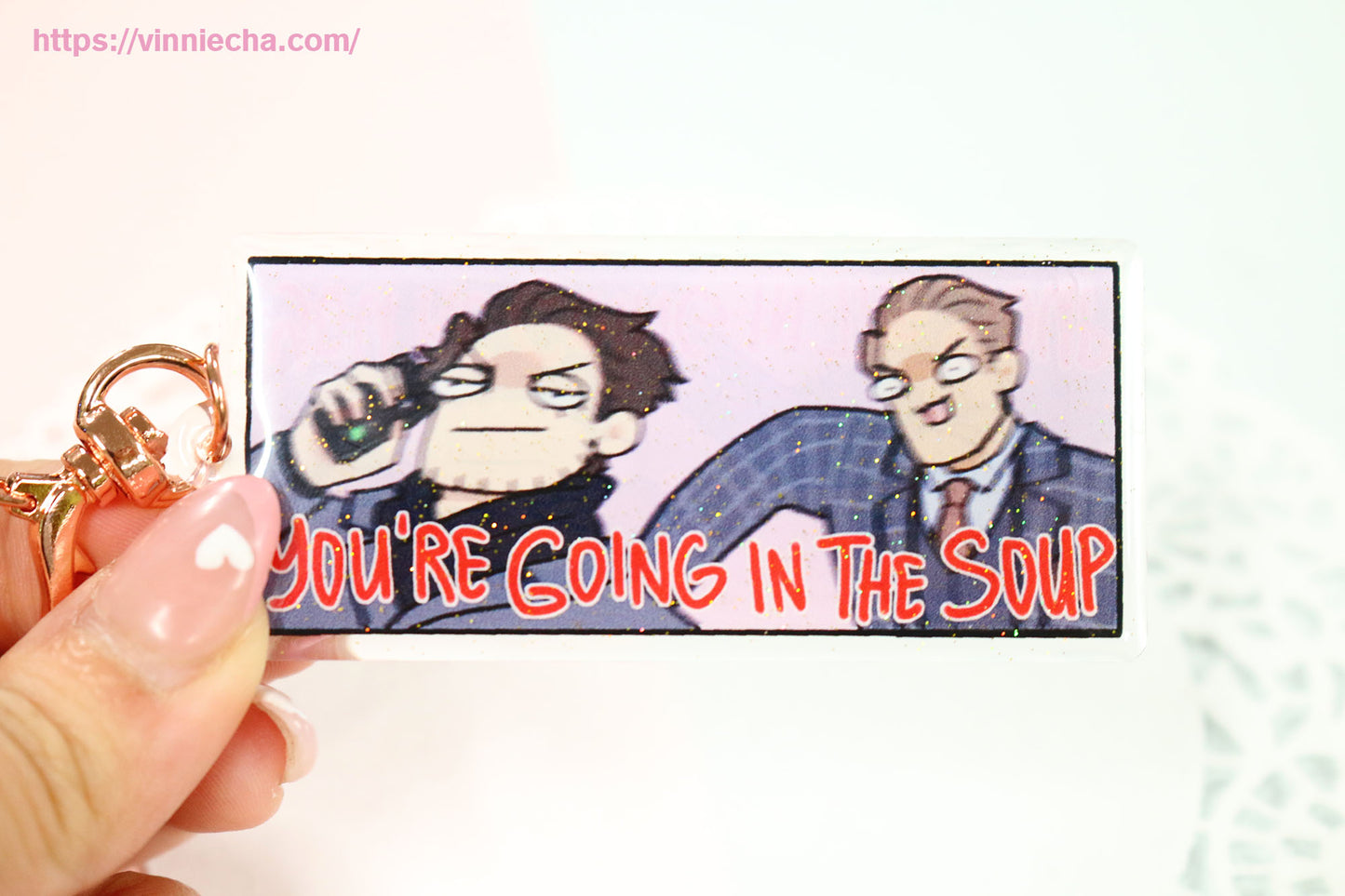 Hannigram | Hannibal Soup Epoxy Acrylic Charm