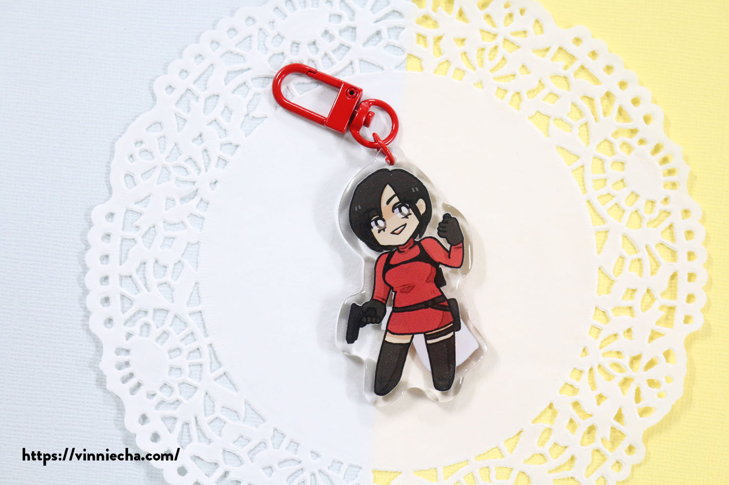 RE4 Remake Acrylic Charms