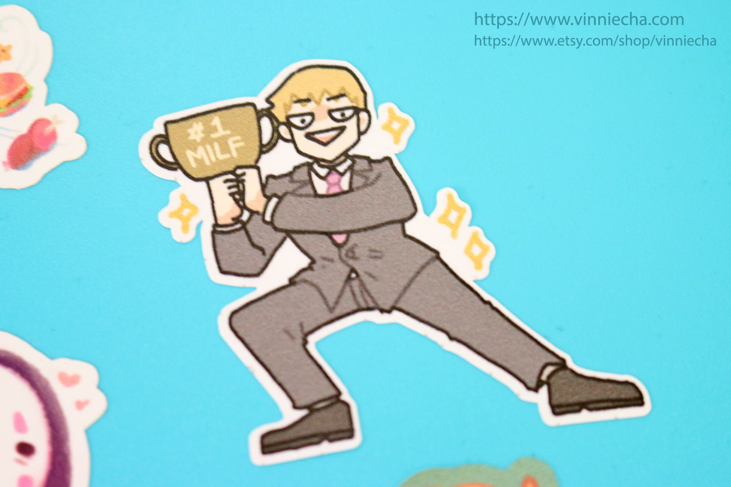 Reigen Sweep | A6 Sticker Sheet