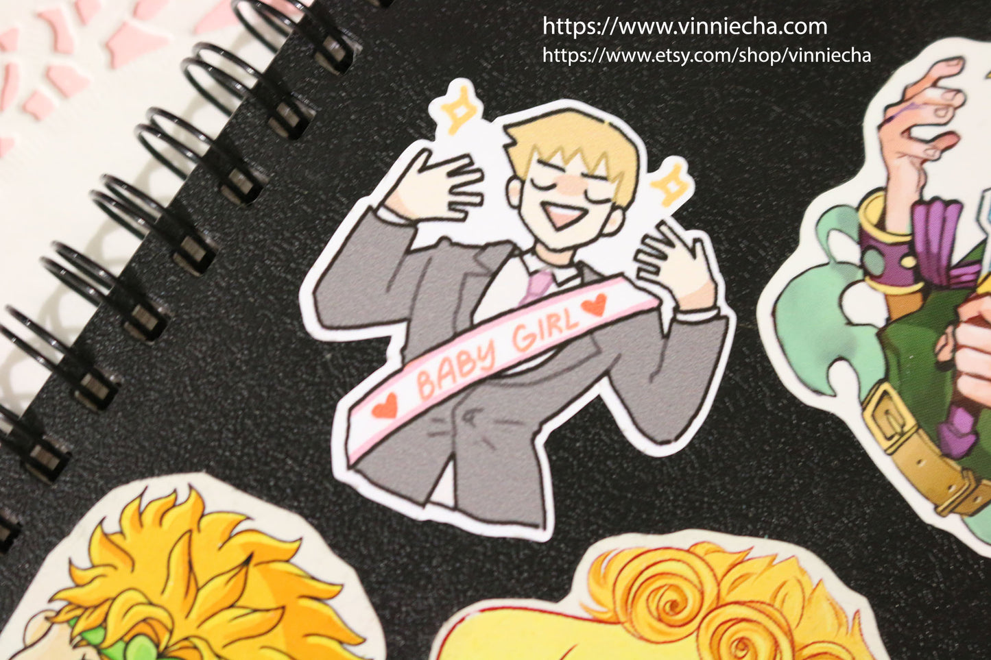 Reigen Sweep | A6 Sticker Sheet