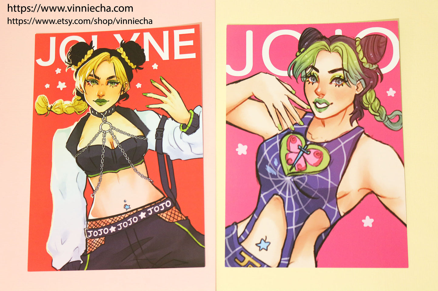 JJBA Prints | A3 A4 A5 | Set A