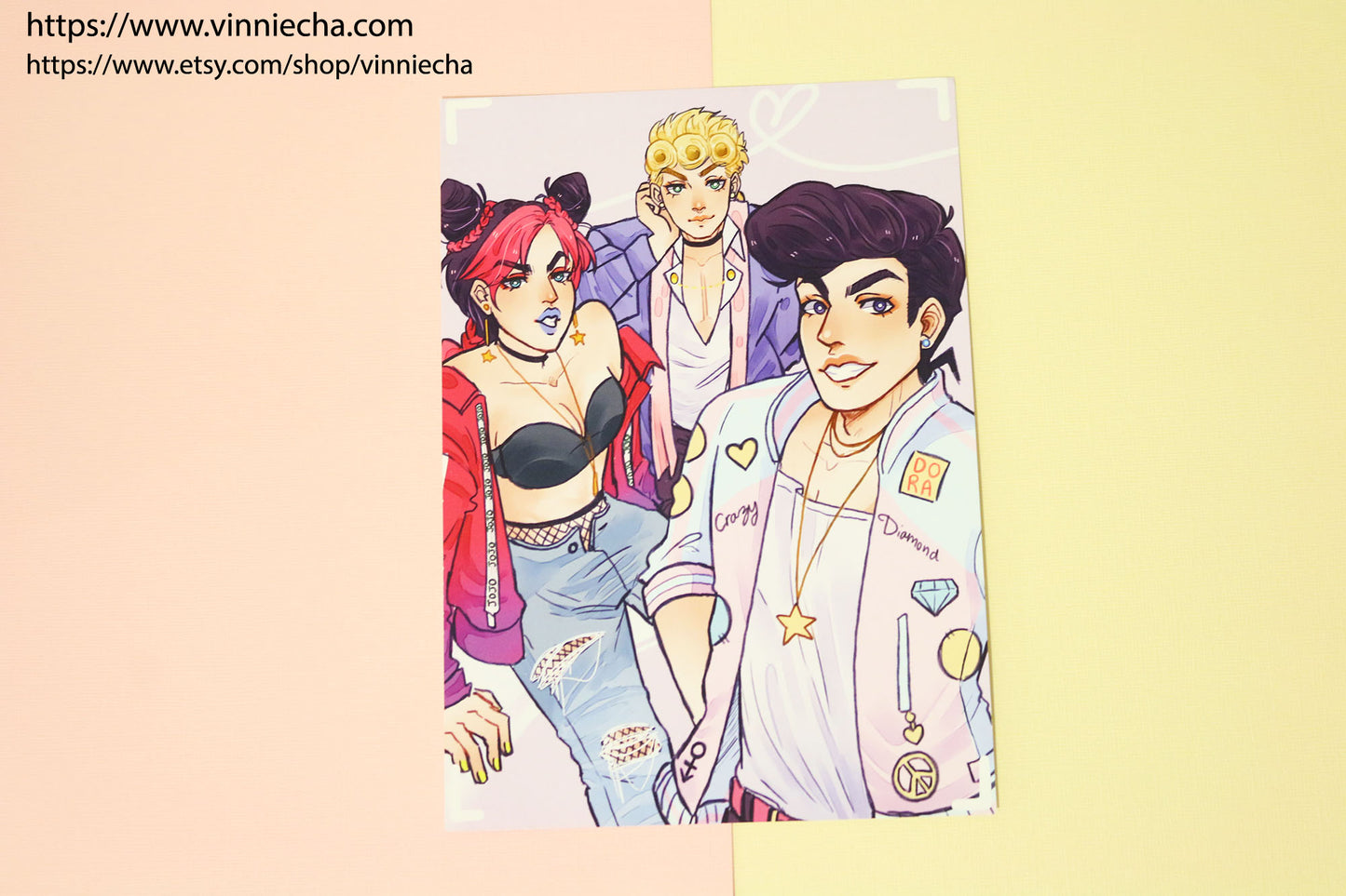 JJBA Prints | A3 A4 A5 | Set A