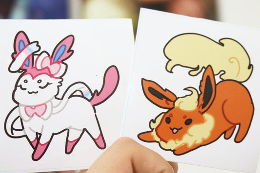 Eeveelution Vinyl Stickers