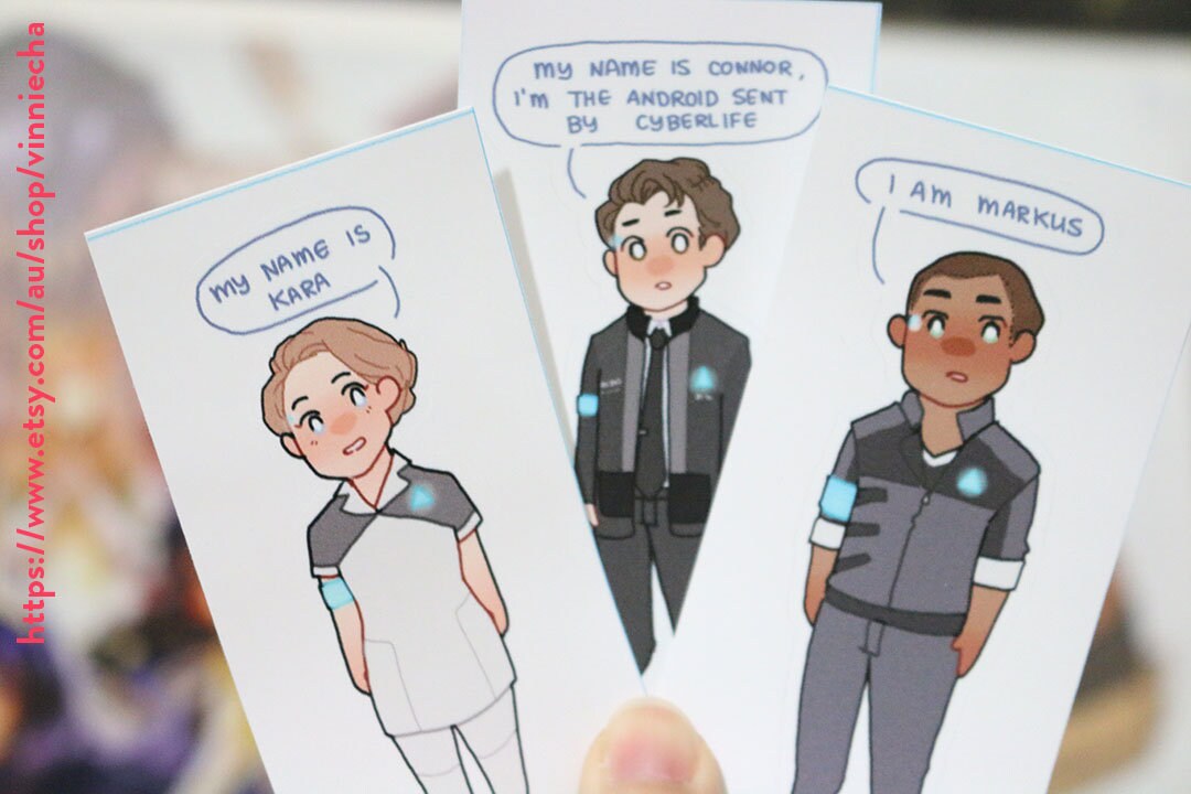 Detroit Become Human Vinyl Stickers