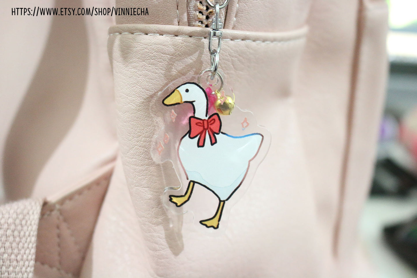 Untitled Goose Game Acrylic Charms