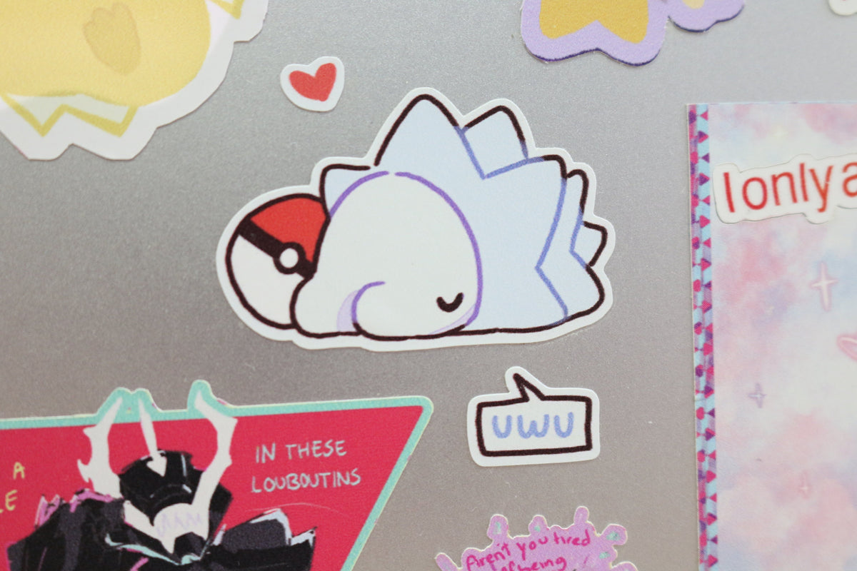 Snom Merch Pokmeon | Snom Vinyl Sticker Sheet – Vinnie Cha