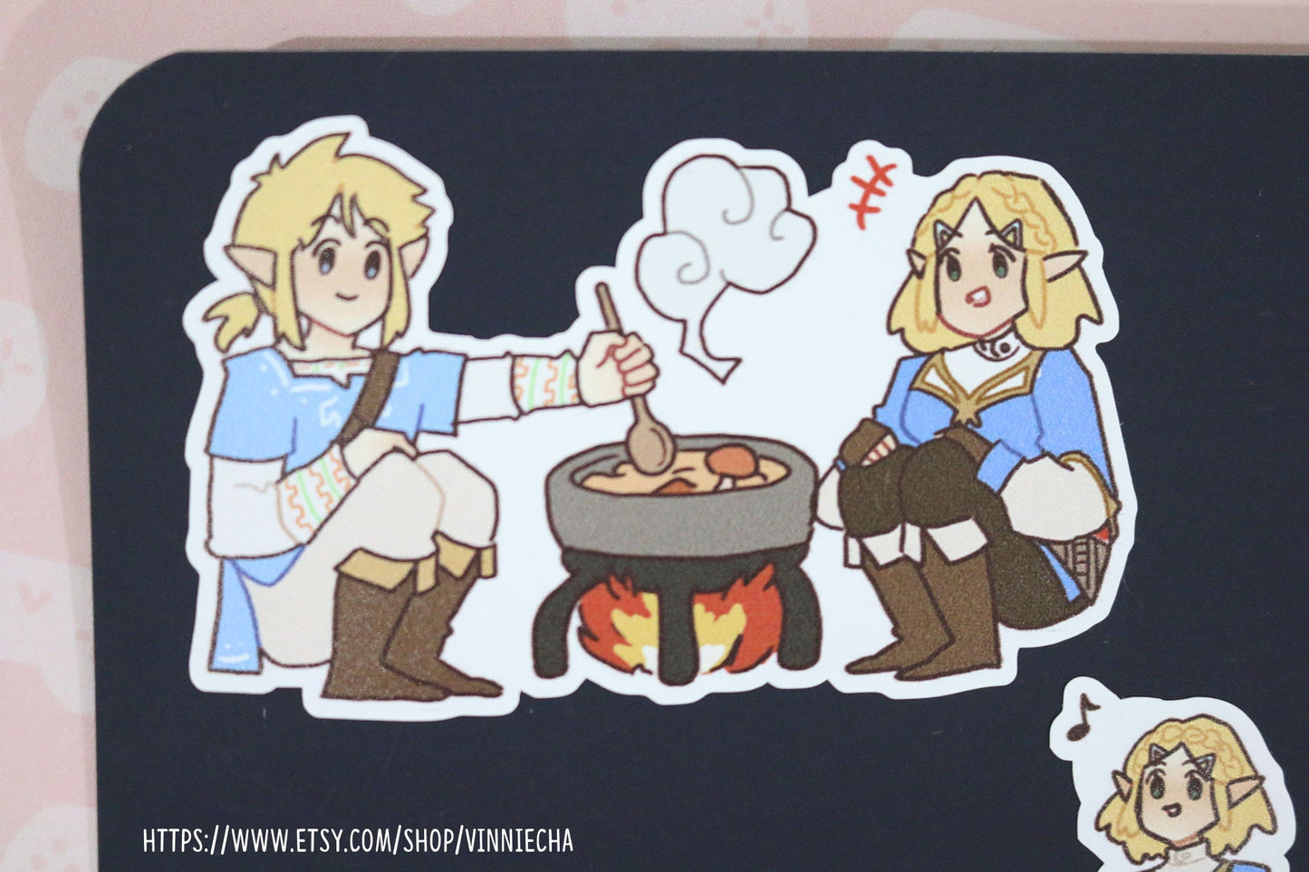 BoTW: Link & Zelda Stickers